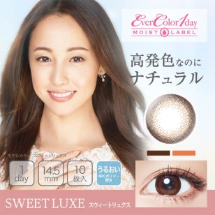 (EM1002)EverColor 1day MoistLabel SweetLuxe 10片裝
